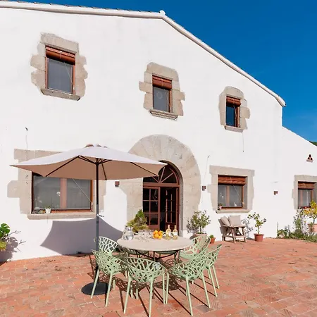 La Terraza - Grosszuegiges In Katalanischer Masia Apartment Sant Iscle De Vallalta